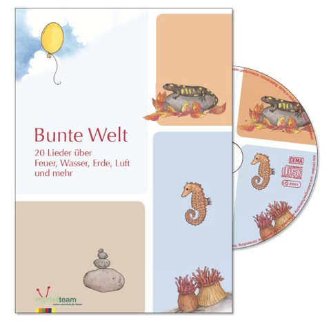 Paket: Bunte Welt (Liederbuch und CD)