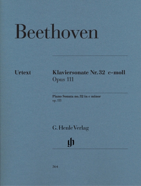 Ludwig van Beethoven - Klaviersonate Nr. 32 c-moll op. 111 - 