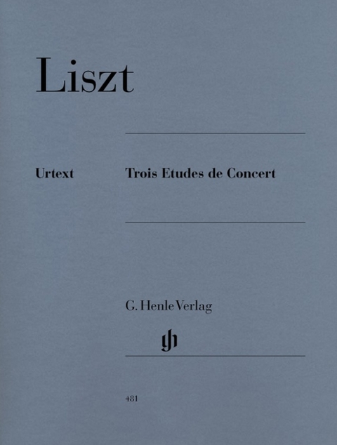 Liszt, Franz - Trois Études de concert - 