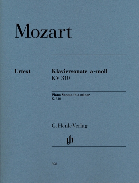 Wolfgang Amadeus Mozart - Klaviersonate a-moll KV 310 (300d) - 