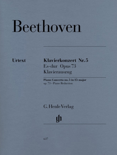 Ludwig van Beethoven - Klavierkonzert Nr. 5 Es-dur op. 73 - 