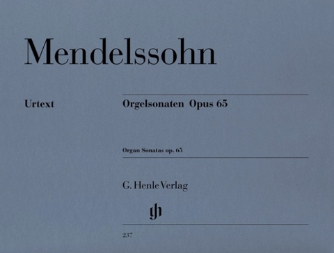 Felix Mendelssohn Bartholdy - Orgelsonaten op. 65 - 