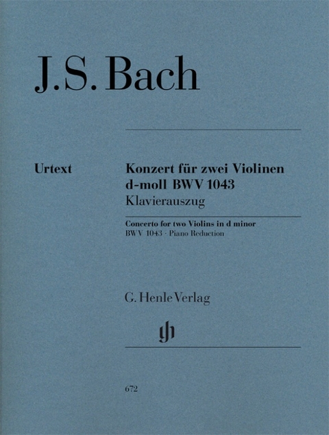 Johann Sebastian Bach - Konzert für zwei Violinen d-moll BWV 1043 - 