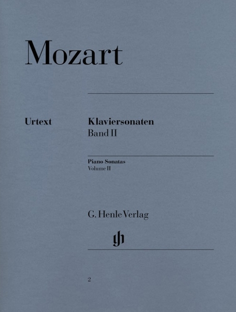 Wolfgang Amadeus Mozart - Klaviersonaten, Band II - 