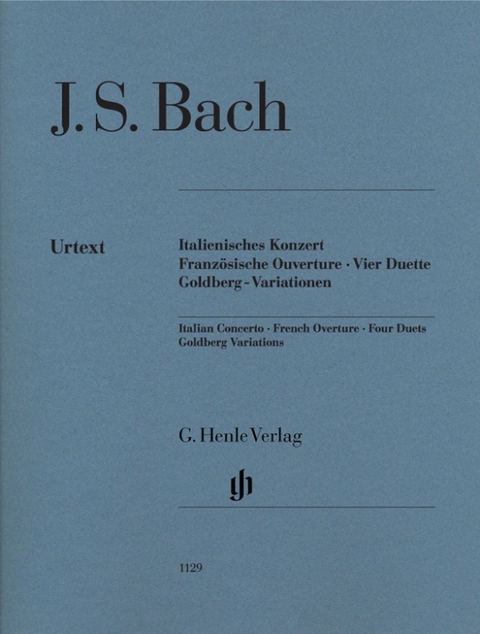 Johann Sebastian Bach - Italienisches Konzert, Französische Ouverture, Vier Duette, Goldberg-Variationen - 