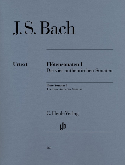 Johann Sebastian Bach - Flötensonaten, Band I (Die vier authentischen Sonaten) - 