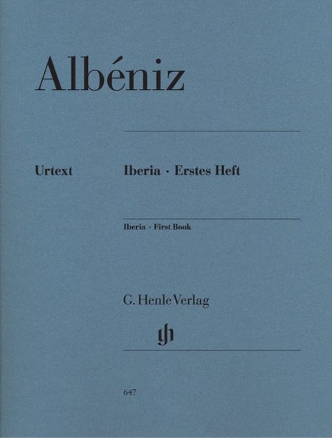 Isaac Albéniz - Iberia · Erstes Heft - 