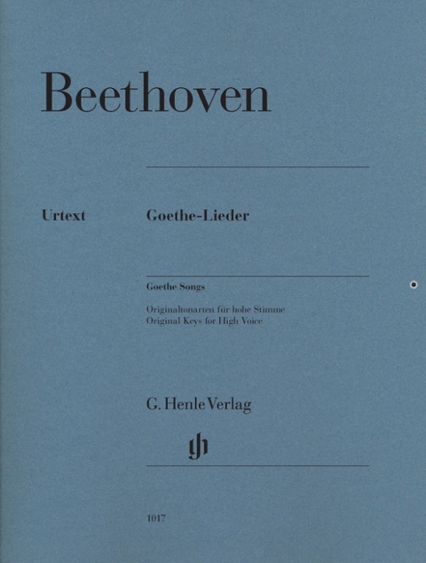 Ludwig van Beethoven - Goethe-Lieder - 