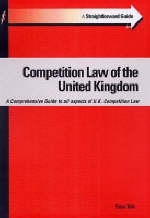 A Straightforward Guide to Competition Law of the United Kingdom - Freya Yule