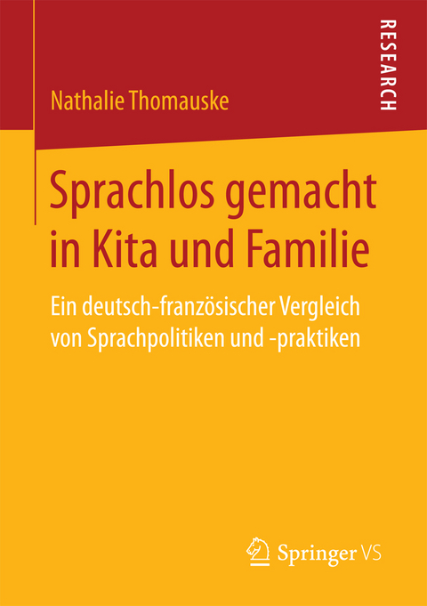 Sprachlos gemacht in Kita und Familie - Nathalie Thomauske