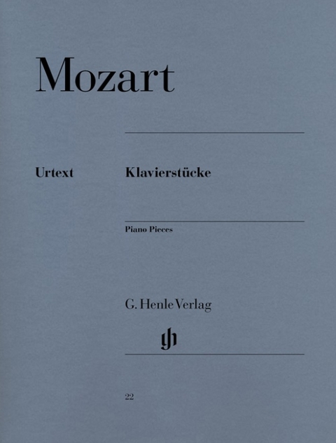 Wolfgang Amadeus Mozart - Klavierstücke - 