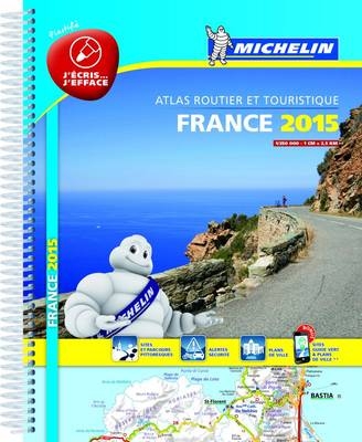 France 2015 Laminated Atlas