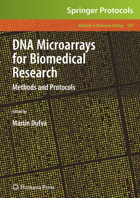 DNA Microarrays for Biomedical Research - 