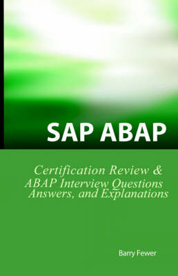 SAP ABAP Certification Review - Barry Fewer