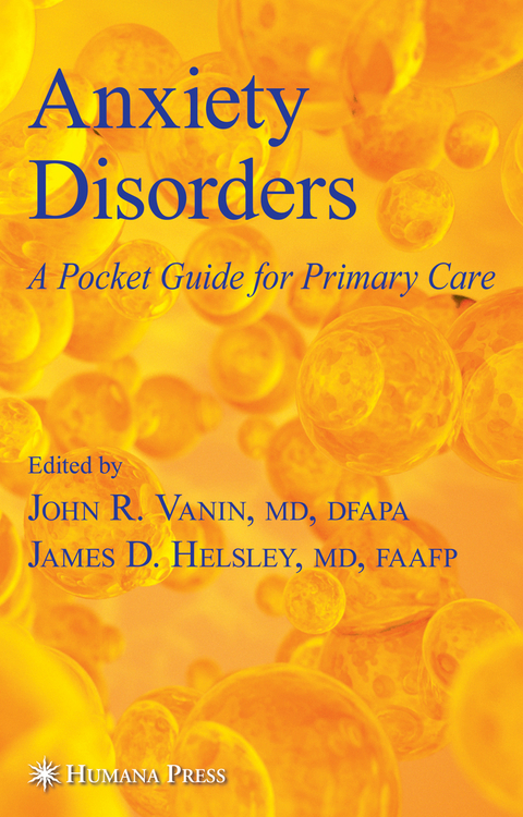 Anxiety Disorders - John Vanin, James Helsley