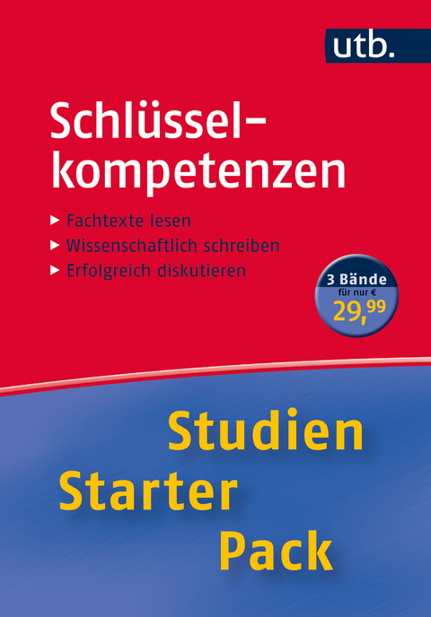 Schlüsselkompetenzen - Studien-Starter-Pack - Ulrike Lange, Helga Esselborn-Krumbiegel, Markus Herrmann, Michael Hoppmann