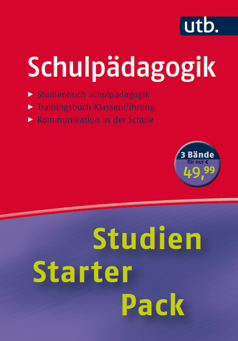 Schulpädagogik. Studien-Starter-Pack - Ludwig Haag, Sibylle Rahm, Jürgen Apel, Werner Sacher