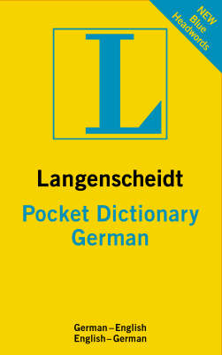 German Langenscheidt Pocket Dictionary - 