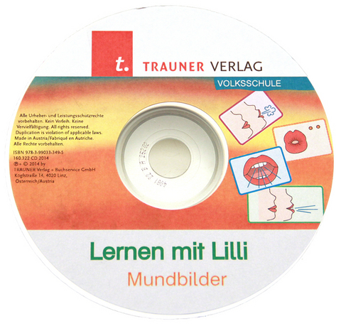 CD: Lernen mit Lilli - Mundbilder - Eva Spindler-Jergens, Christina Konrad, Andrea Lindtner