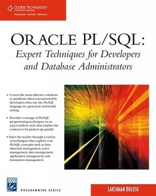 Oracle Pl/SQL - Lakshman Bulusu