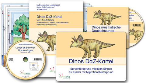 Sparpaket: Dinos DaZ-Kartei - Annette Rögener, Sigrid Skwirblies