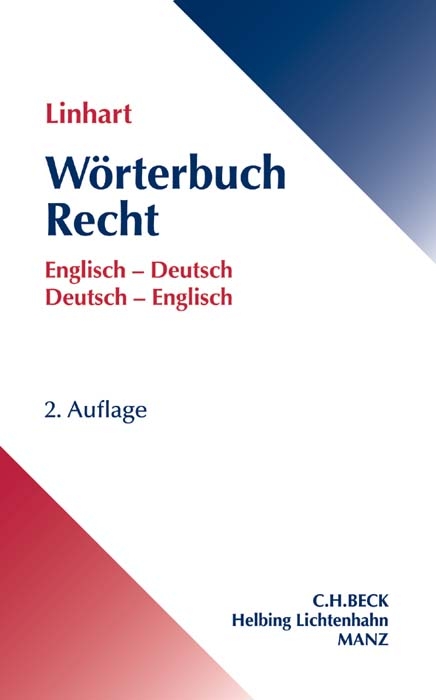 Wörterbuch Recht - Karin Linhart