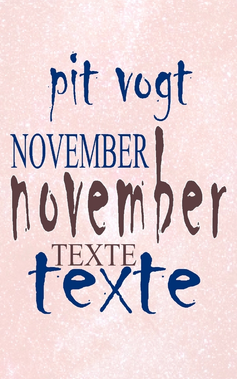 November - Pit Vogt