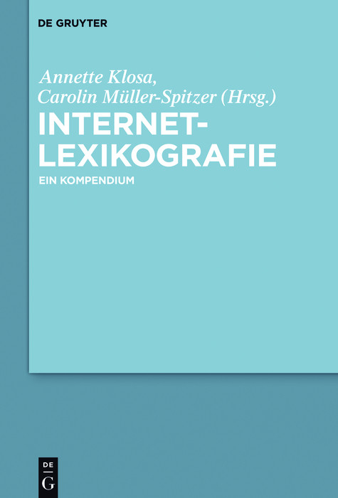 Internetlexikografie - 