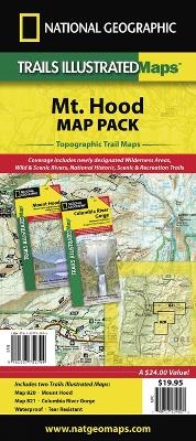 Mt. Hood, Map Pack Bundle - National Geographic Maps