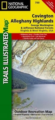 Covington/Alleghany Highlands, G.W. & Jefferson National Forests - National Geographic Maps