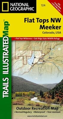 Flat Tops Nw/meeker - National Geographic Maps