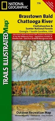 Brasstown Bald/Chattooga River, Chattahoochee National Forest - National Geographic Maps