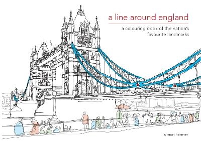 A Line Around England - Simon Harmer