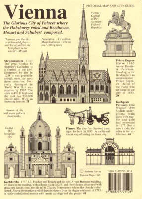 Vienna Pictorial Map and City Guide -  Anthony Harvey