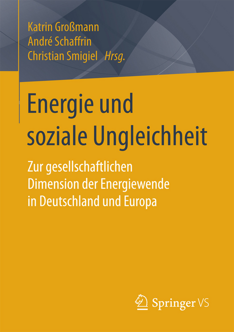 Energie und soziale Ungleichheit - 