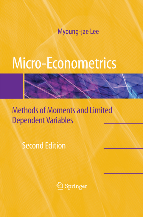 Micro-Econometrics - Myoung-Jae Lee