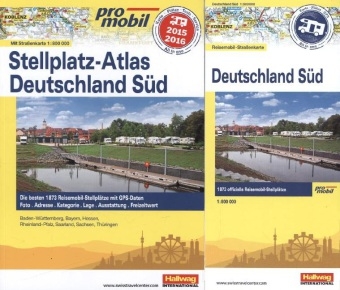 Deutschland Süd Stellplatz-Atlas 2015 - 