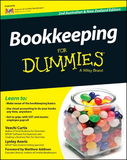 Bookkeeping For Dummies - Australia / NZ - Veechi Curtis, Lynley Averis