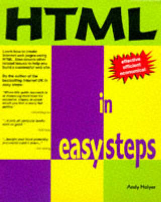 HTML in Easy Steps - Andy Holyer