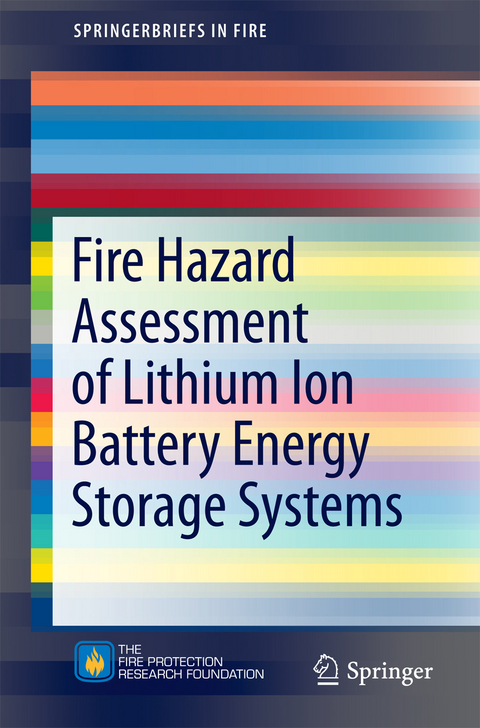 Fire Hazard Assessment of Lithium Ion Battery Energy Storage Systems - Andrew F. Blum, R. Thomas Long Jr.