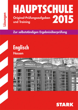 Abschlussprüfung Hauptschule Hessen - Englisch Lösungsheft - Gisela Güntner-Bartsch