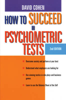 How to Succeed in Psychometric Tests - David Cohen