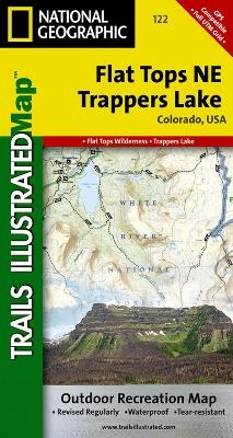 Flat Tops Ne/trapper Lake - National Geographic Maps