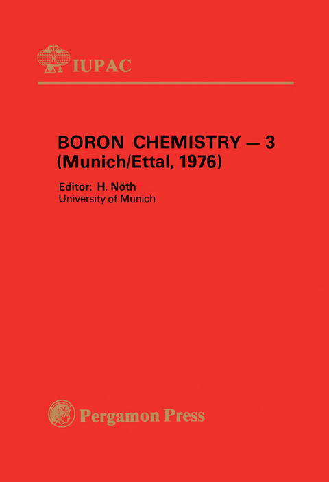 Boron Chemistry - 3 - 