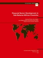 Financial Sector Development in Sub-saharan African Countries - International Monetary Fund