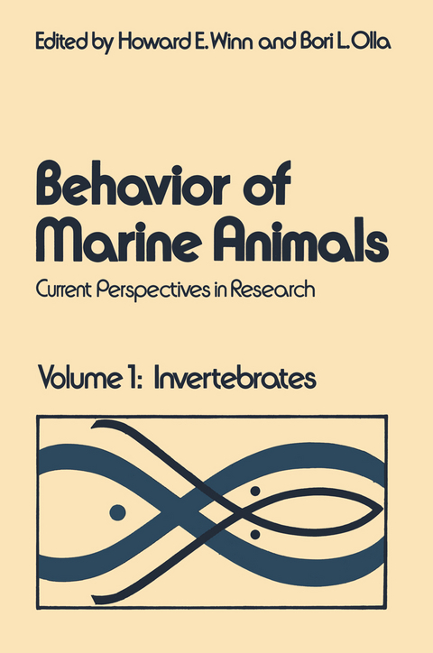 Behavior of Marine Animals - Howard E. Winn, Bori L. Olla