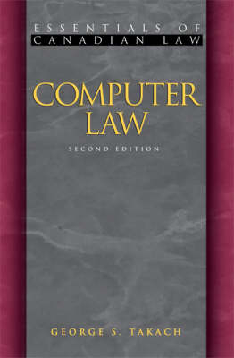 Computer Law - George S. Takach