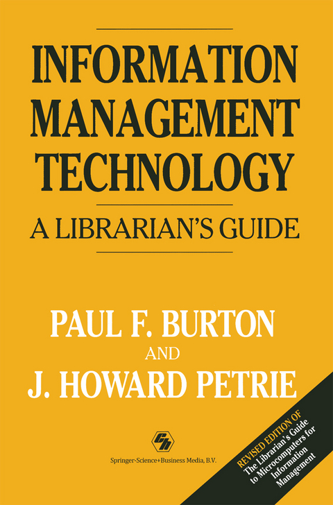 Information Management Technology - Paul F. Burton, J. Howard Petrie