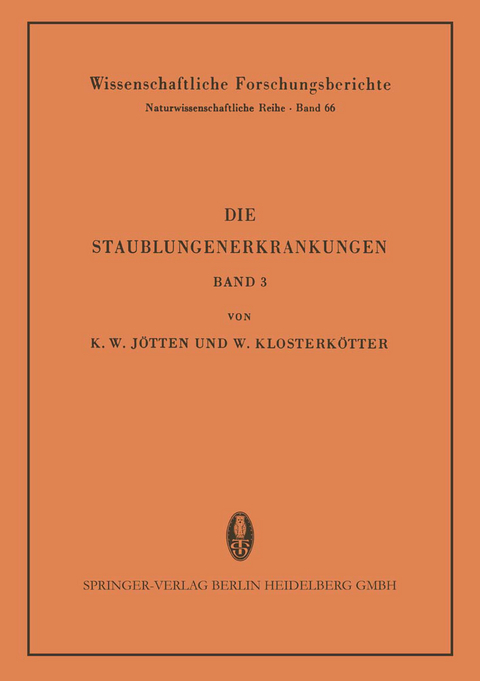 Die Staublungenerkrankungen - 