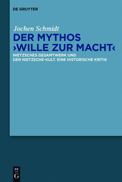 Der Mythos "Wille zur Macht" - Jochen Schmidt